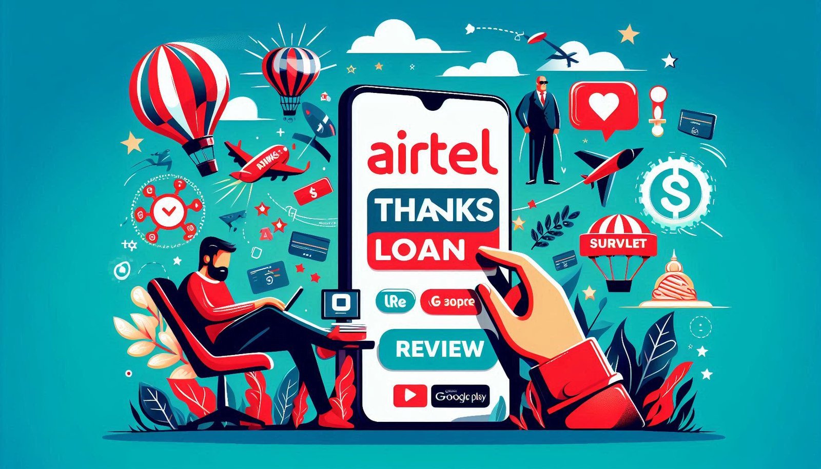 airtel thanks app loan review